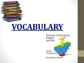 VOCABULARY 
 