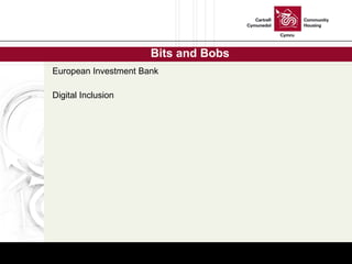Bits and Bobs European Investment Bank Digital Inclusion  