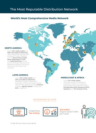 PR Newswire Distribution Services Guide | PDF