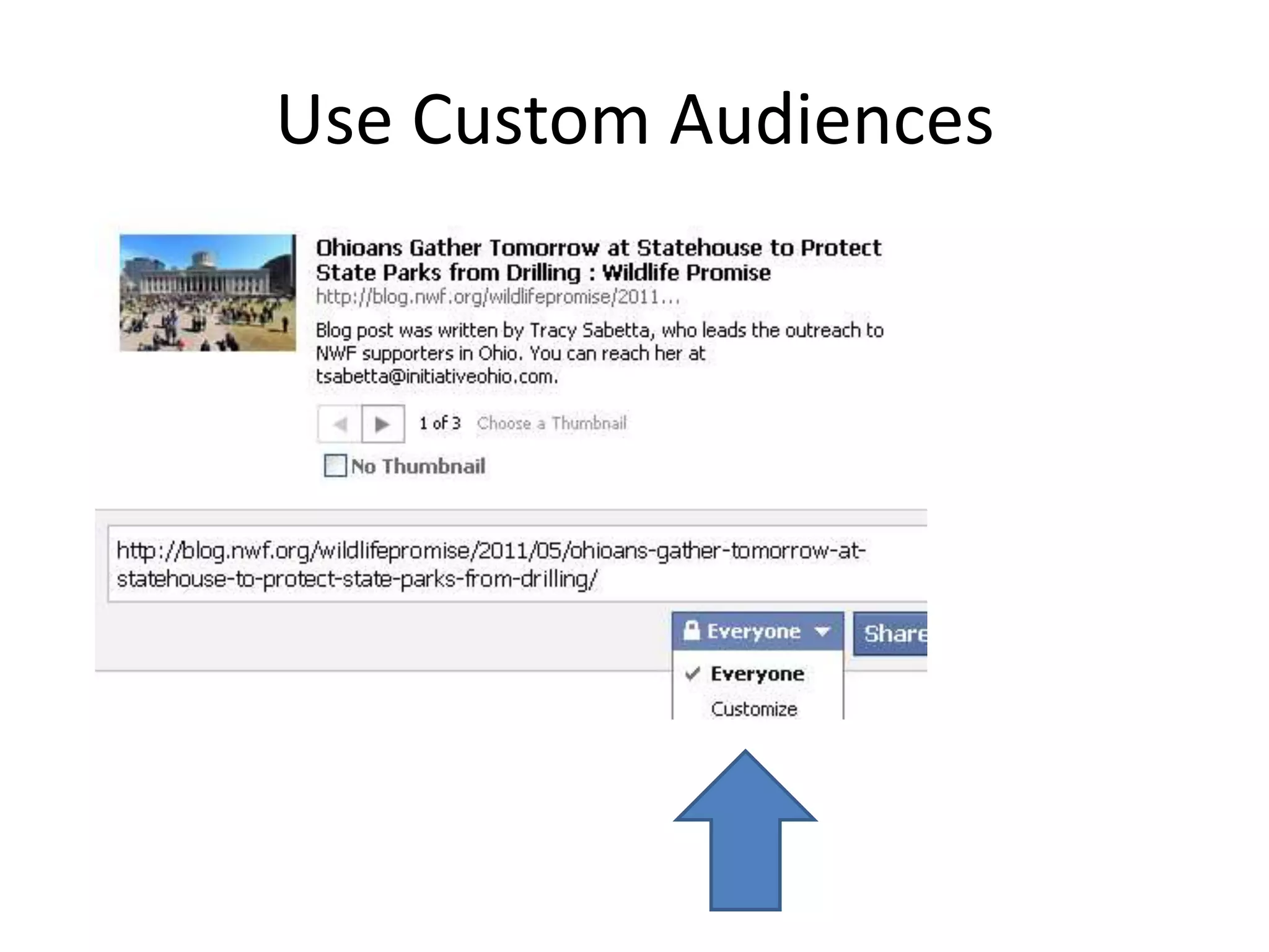 Use @_name to mention other pages/people
