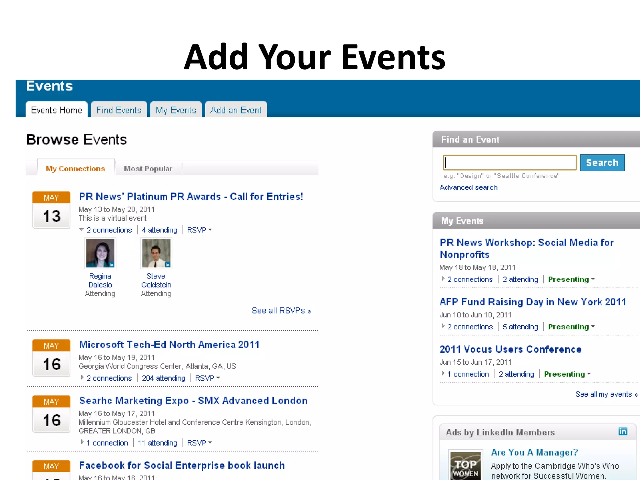 Making the Most out of LinkedinBy Danielle BrigidaNational Wildlife Federation@starfocus or @NWF