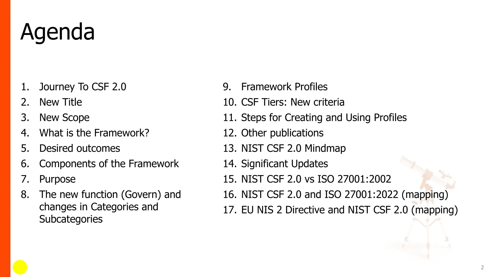 NIST Cybersecurity Framework (CSF) 2.0: What has changed? | PDF ... 