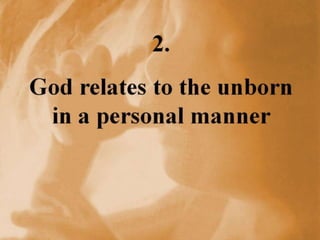 The Pro-life Teaching of the Bible
