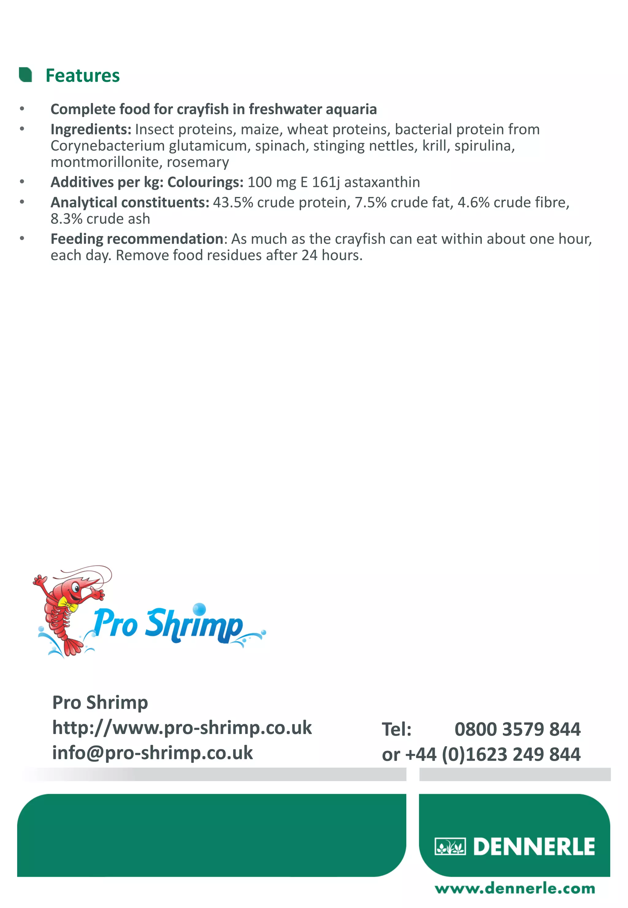 Dennerle Shrimp King Protein Futter-Sticks 45g günstig kaufen
