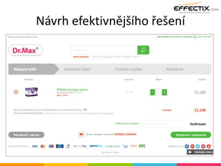 Návrh efektivnějšího řešení
 