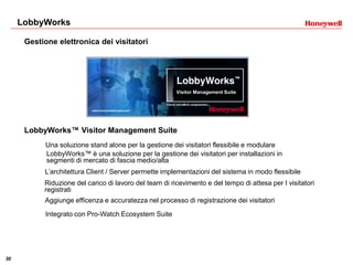 Lobbyworks Pro watch® ecosystem 2011 | PPTX