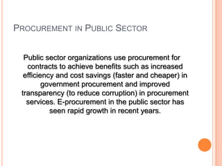 What is Procurement | PPT