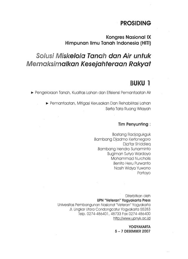 Eksplorasi Kualitas Lahan Dan Prodliktivitas Untuk eksplorasi kualitas lahan dan prodliktivitas untuk