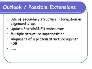 Protein Structure Alignment | PPT | Computing | Technology & Computing