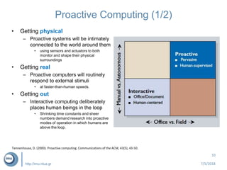 Proactive Computer Proactive computing in industrial maintenance decision making | PPTX