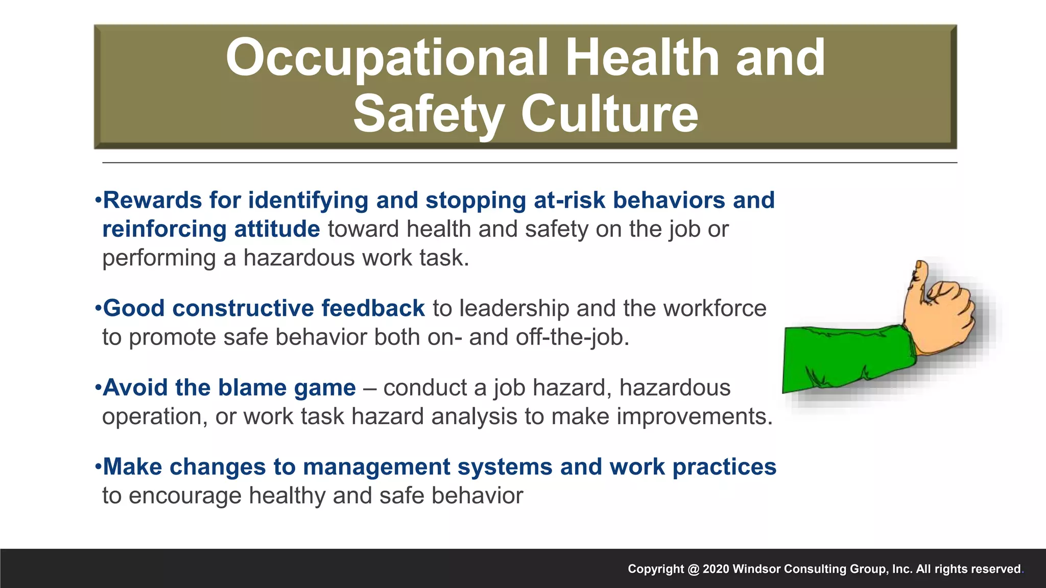 Proactive Health and Safety Management | PPTX