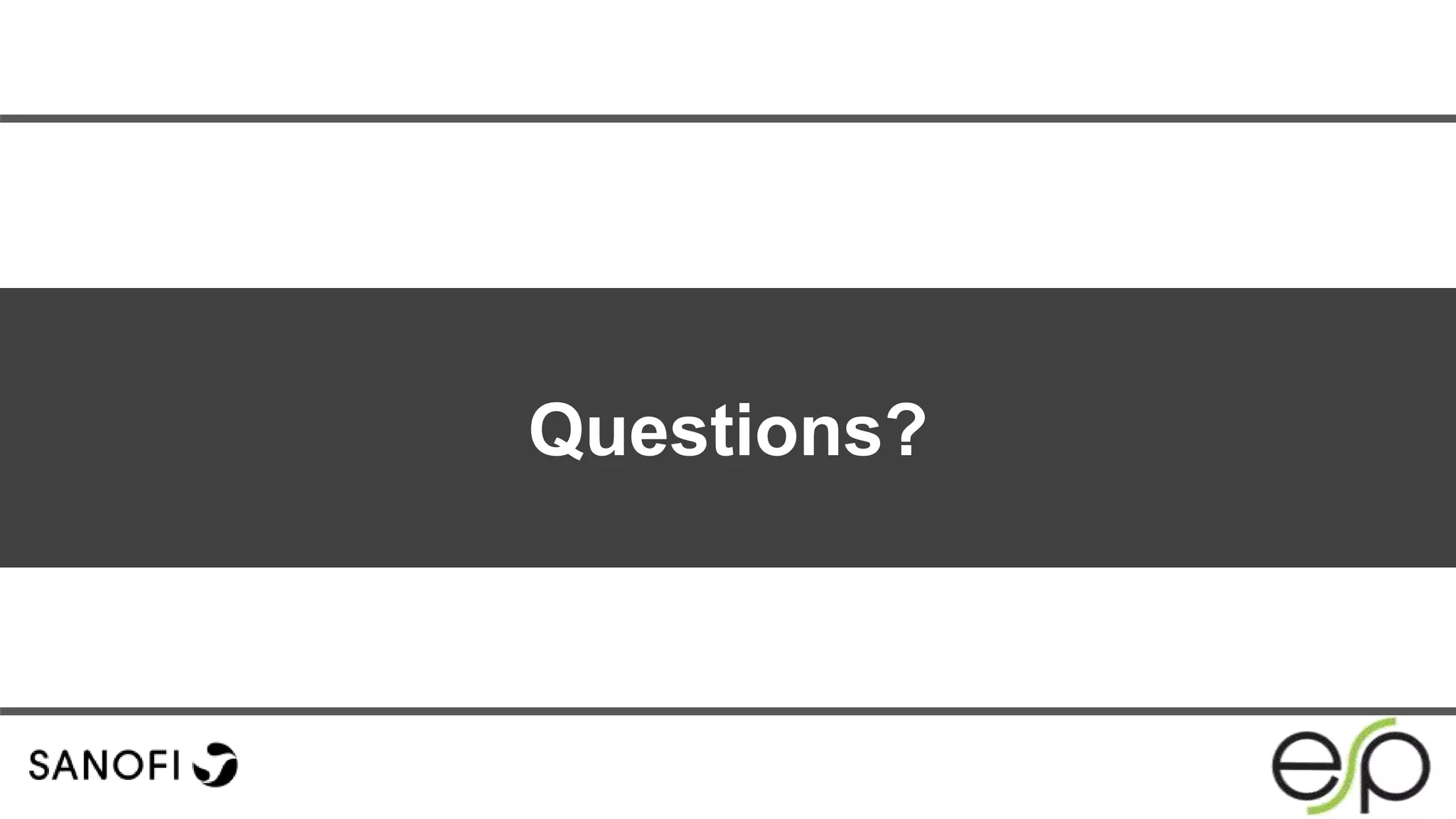 Questions?
 