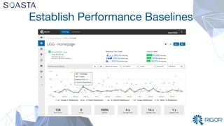 Establish Performance Baselines
 