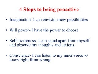 Proactive thinking | PPTX