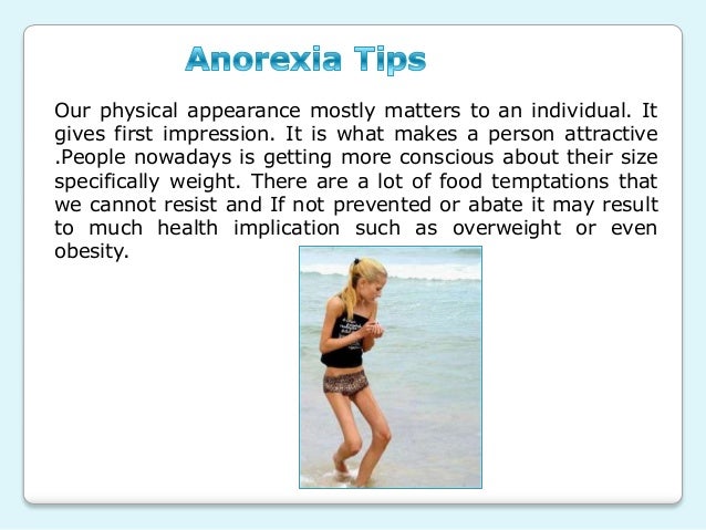 Anorexia Diets Tips