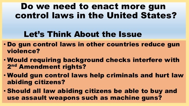 dean r berry pro and con gun control