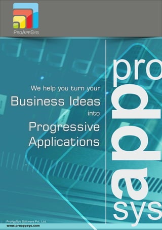 Proappsys Software Company flyer