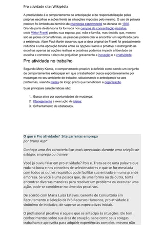 Pro atividade | DOCX