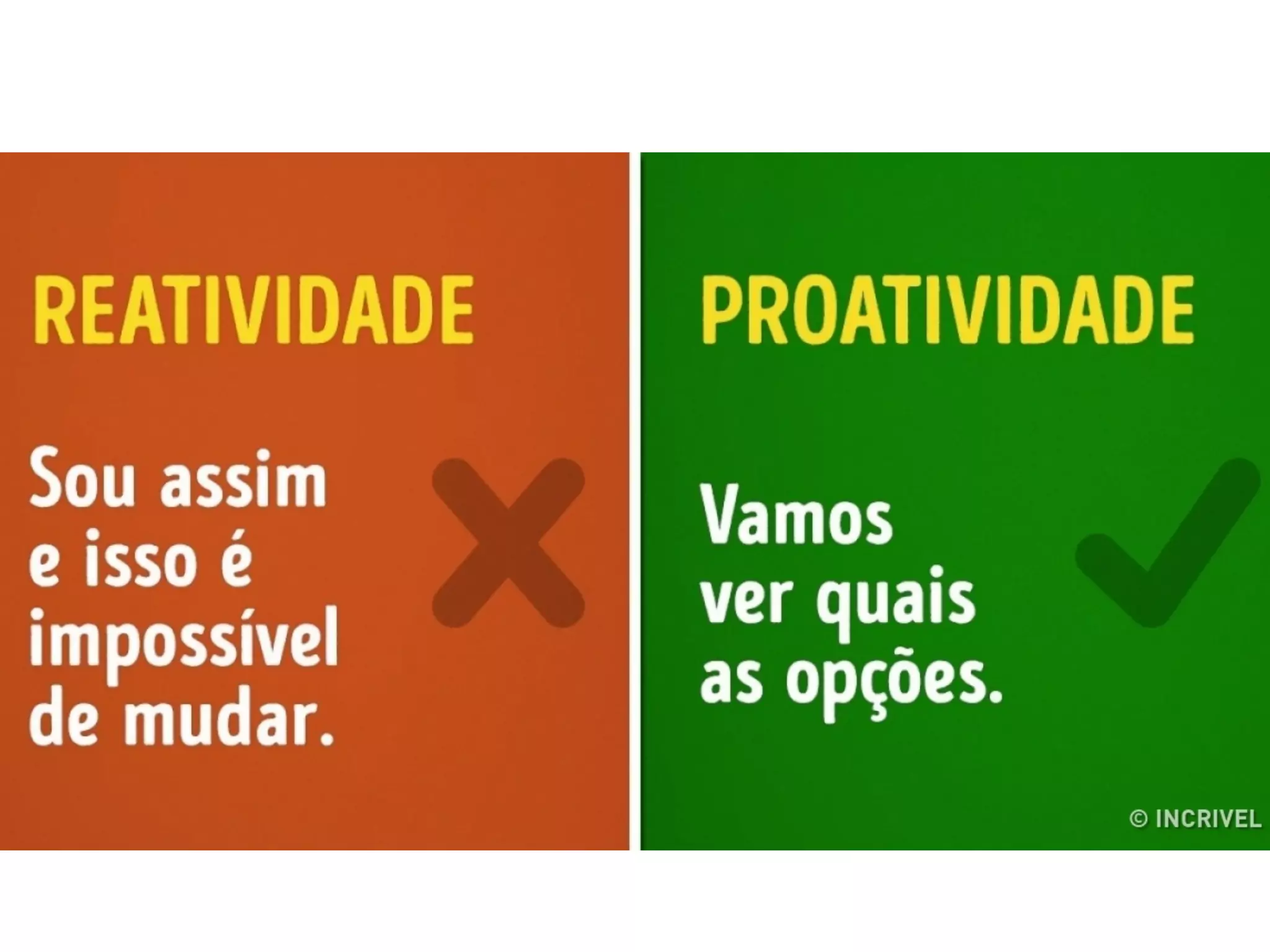 Proatividade ou Reatividade: de que lado você está - Psicólogo André ...