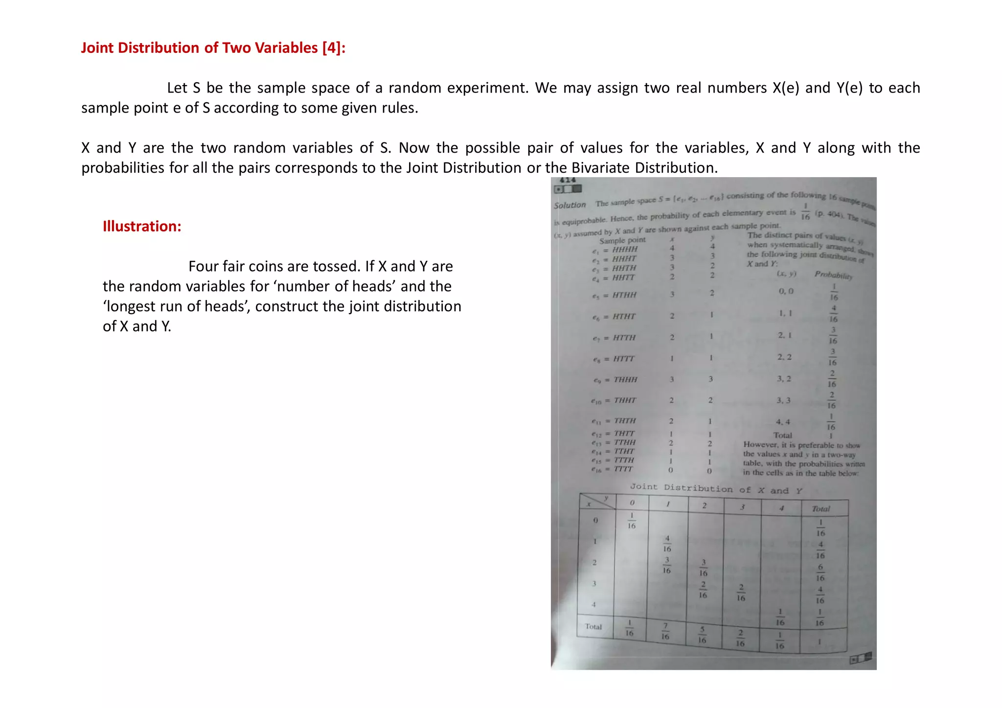 Probability concepts for Data Analytics | PDF