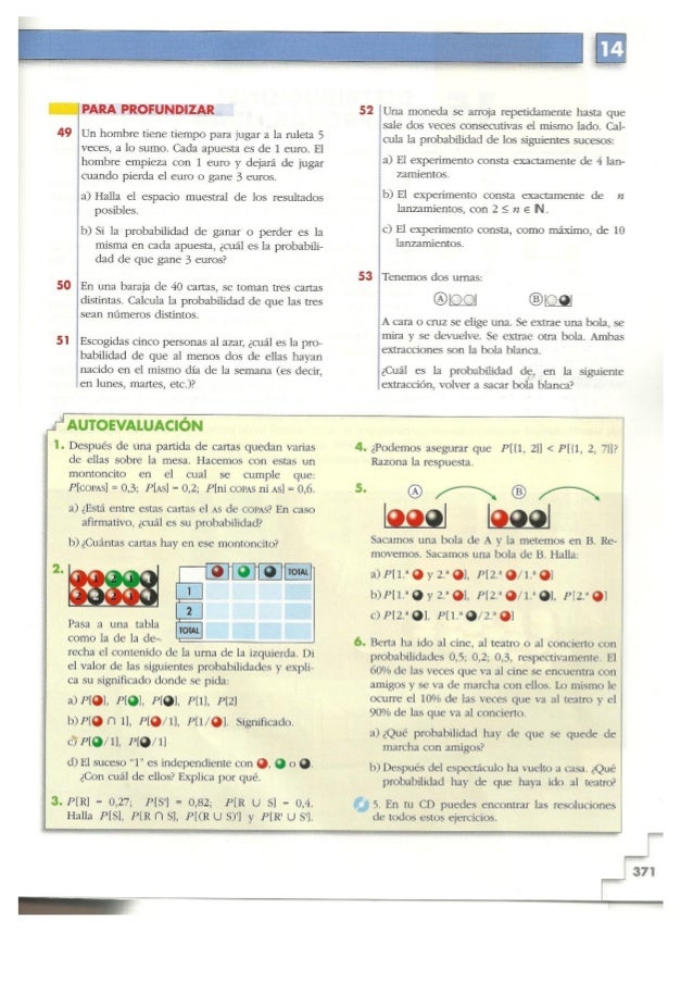 Probabilidad 1 t Escaneo Libro