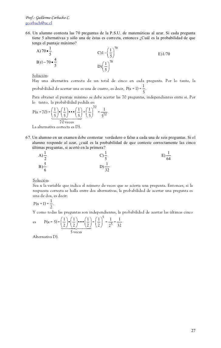 20 preguntas al azar probabilidad cl 225 sica 20 preguntas al azar probabilidad cl 225 sica