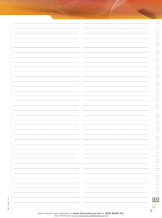 19
EM_V_MAT_015
EM_V_MAT_015.indd 19 25/2/2009 14:58:33
Esse material é parte integrante do Aulas Particulares on-line do IESDE BRASIL S/A,
mais informações www.aulasparticularesiesde.com.br
 