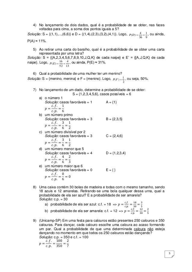 Qual a probabilidade de Qual a probabilidade de