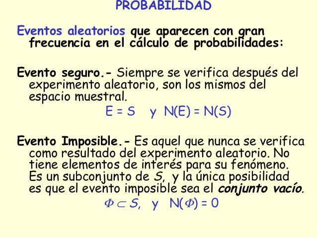 Probabilidad e inferencia
