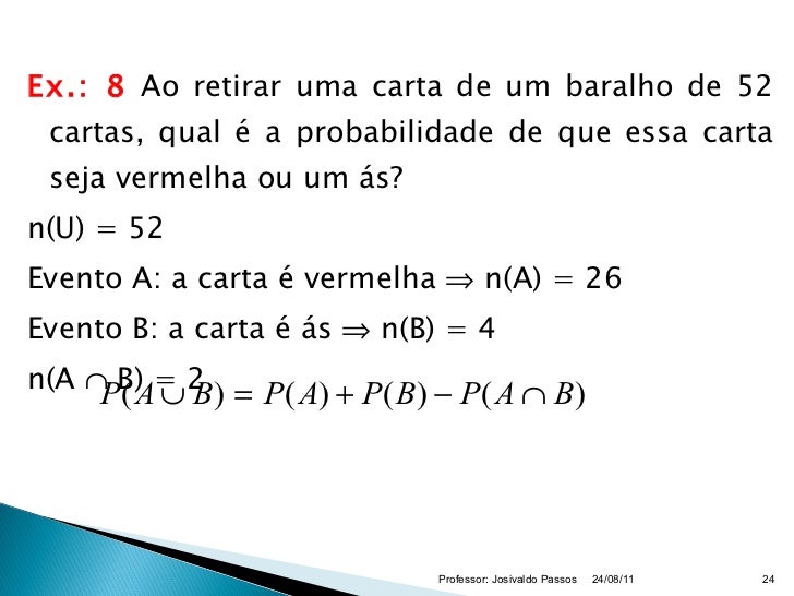 Probabilidades (resumo)