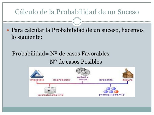 Calcular probabilidad Calcular probabilidad