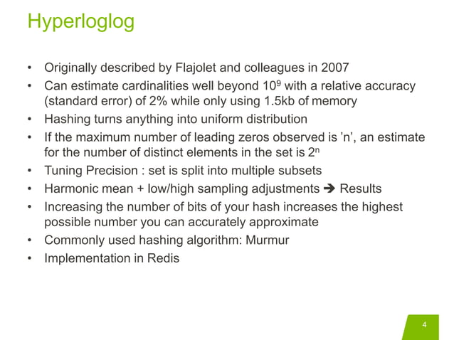 Probabilistic data structures | PPTX