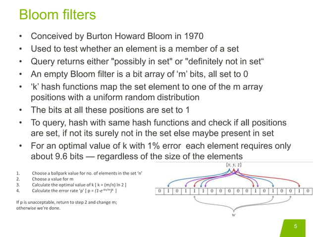 Probabilistic data structures | PPTX