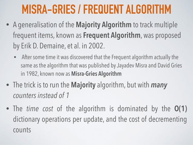 Probabilistic data structures. Part 3. Frequency | PDF