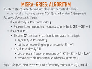 Probabilistic data structures. Part 3. Frequency | PDF
