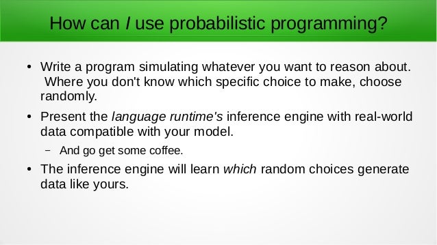 Probabilistic programming