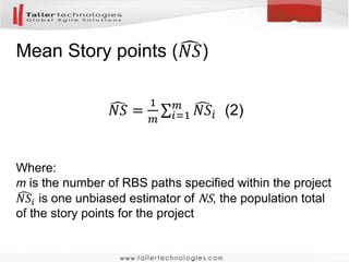 Is RBS applicable to software
development?
 