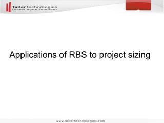 How can we estimate the total number
of stories or tasks for a project without
prior identification, analysis and sizing
of every single user story?
 