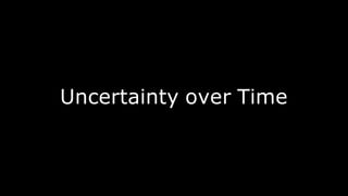 Uncertainty over Time
 