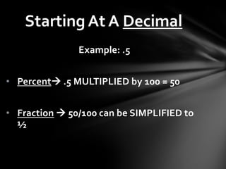 Decimal: 0.0-1.0 probability
