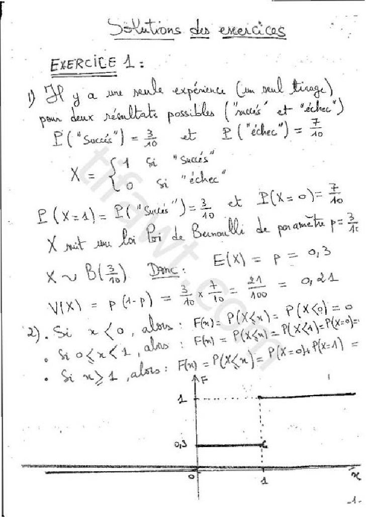 Probabilite S4 Probabilite S4