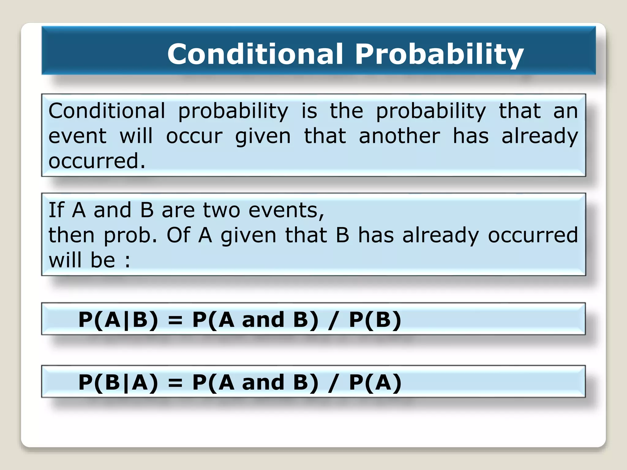 Laws of probability | PPTX | Physics | Science