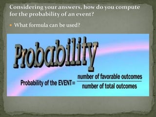  What formula can be used?
 