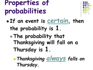 Probability maths lesson for education.ppt