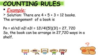 PROBABILITY AND COUNTING RULES IN STATISTICS | PPTX