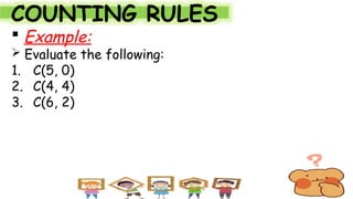 PROBABILITY AND COUNTING RULES IN STATISTICS | PPTX