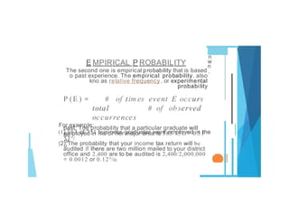 probability powerpoint presentation with text | PPTX