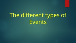 Generic Events Examples Events and its types, and Probabability.pptx