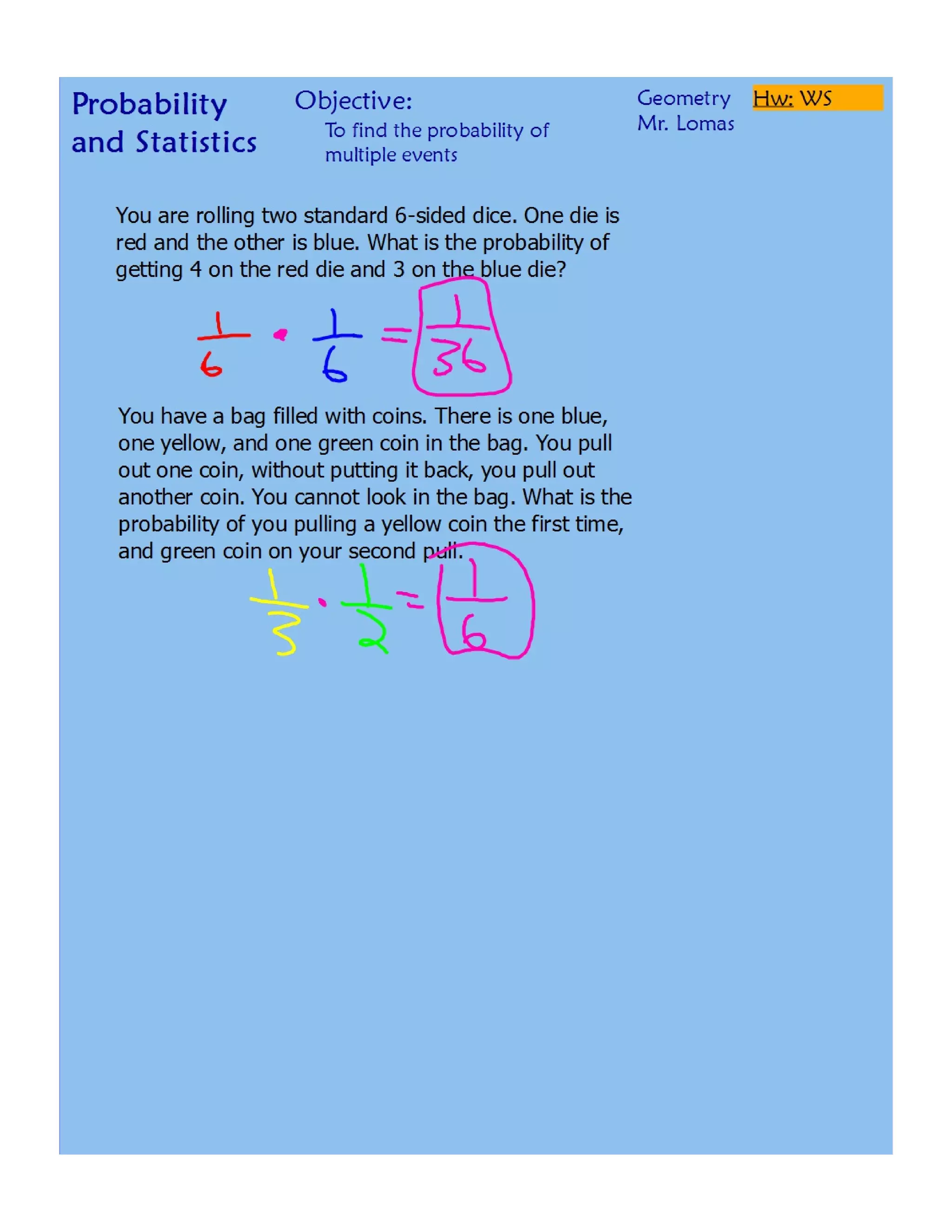 Probability of Multiple Events.pdf
