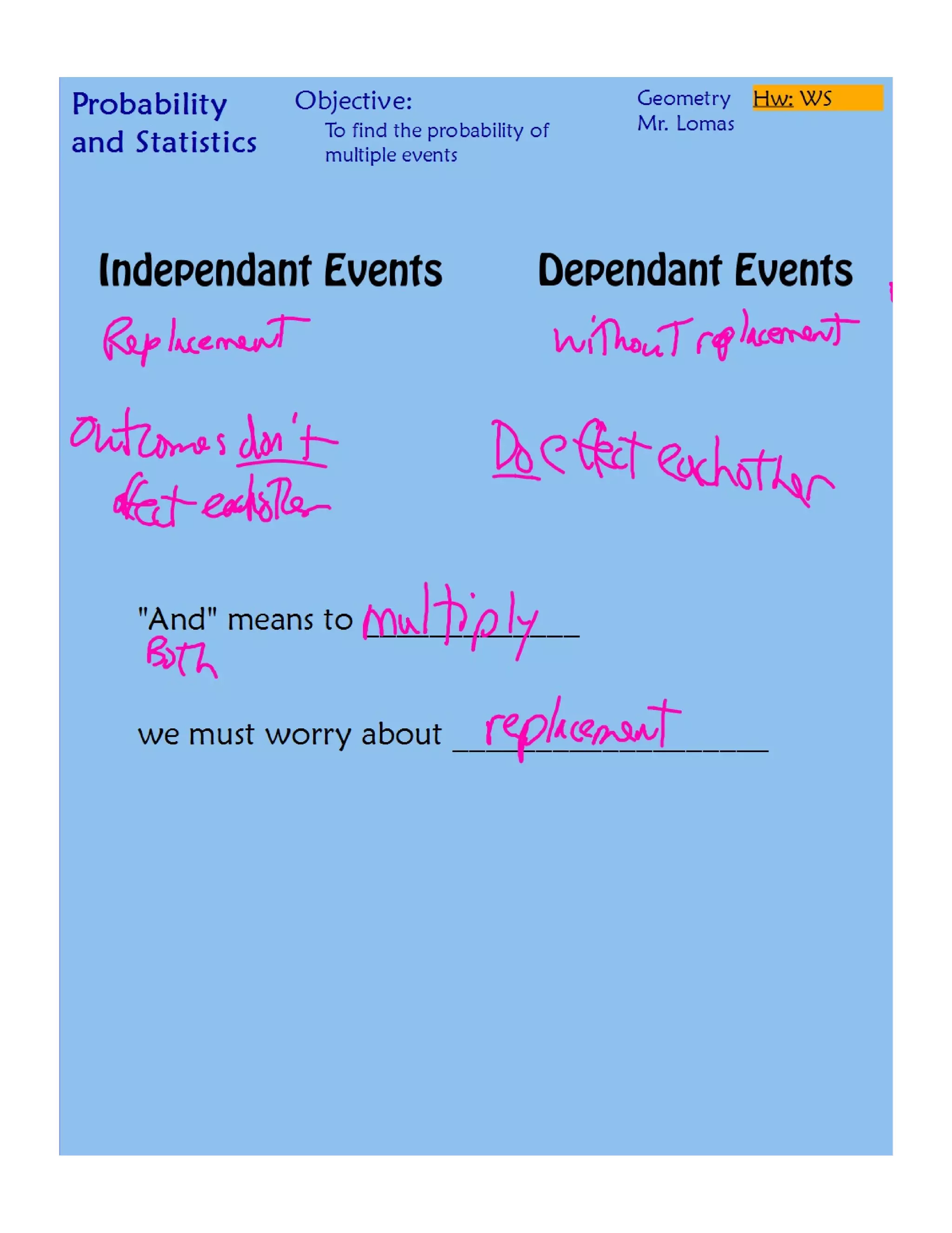 Probability of Multiple Events.pdf